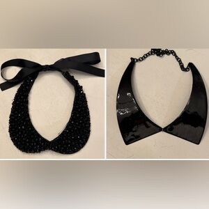 Set of Black Collar Necklaces
